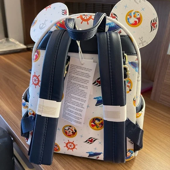 EXCLUSIVE Disney Cruise Line Wish Loungefly Backpack - Picture 2 of 3